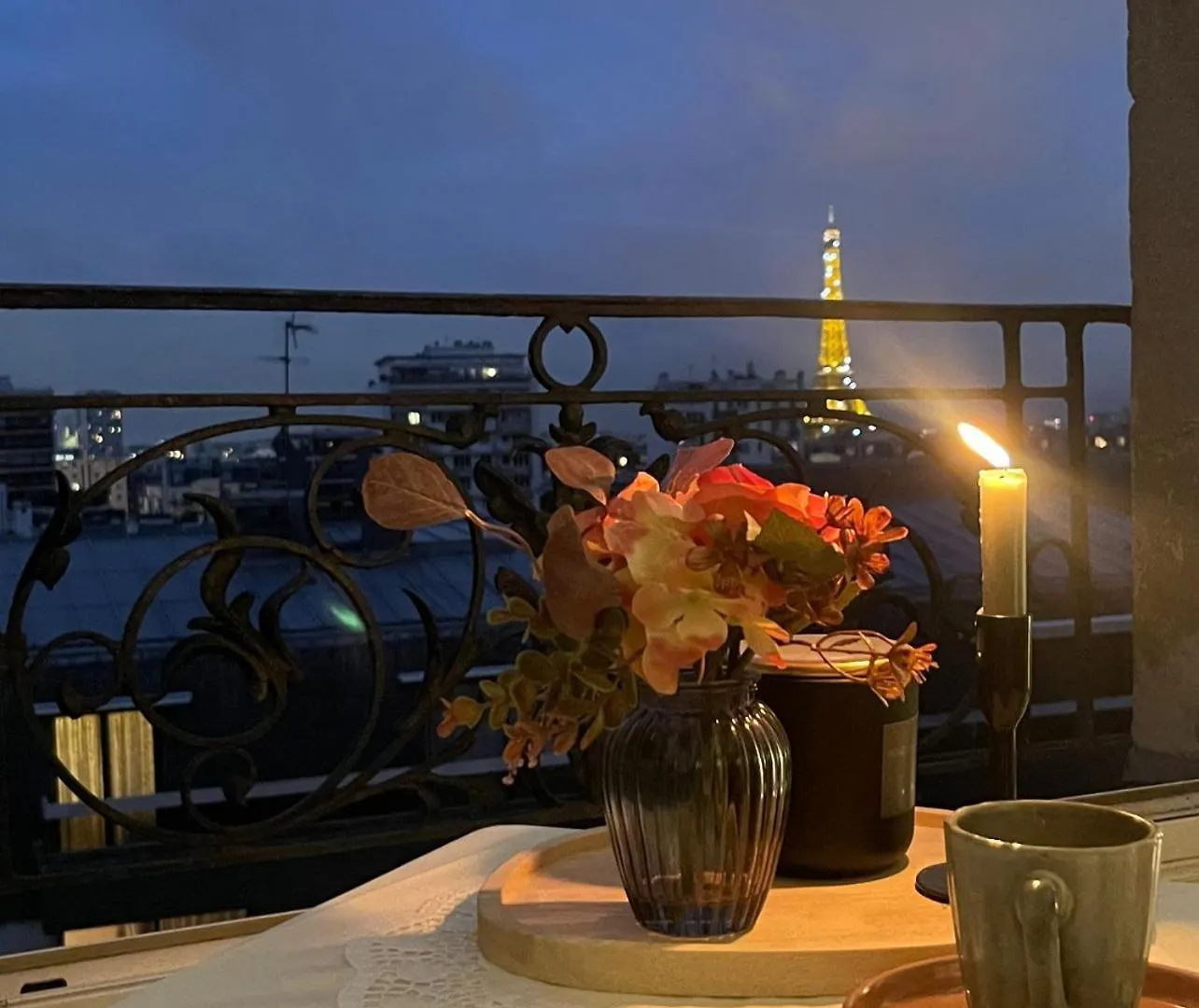 Appartement Superbe Studio Vue Tour Eiffel Paris 15